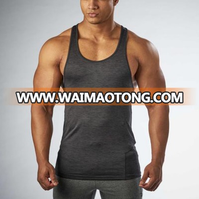 New arrival best quality gym custom stringer tank top men