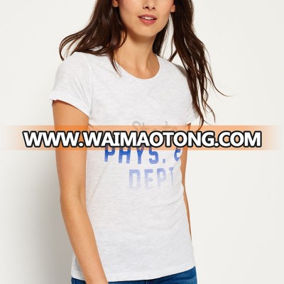 Vogue printed custom t shirts,custom t shirt printing for women,pima cotton t shirt wholesale China clothing manufacturer