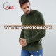 High Quality China Manufacturer Men Crewneck Velvet Sweatshirt